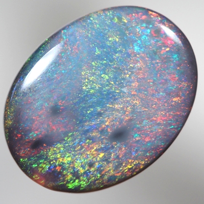 SOLID BLACK OPAL Loads of burning fire SEE VIDEO